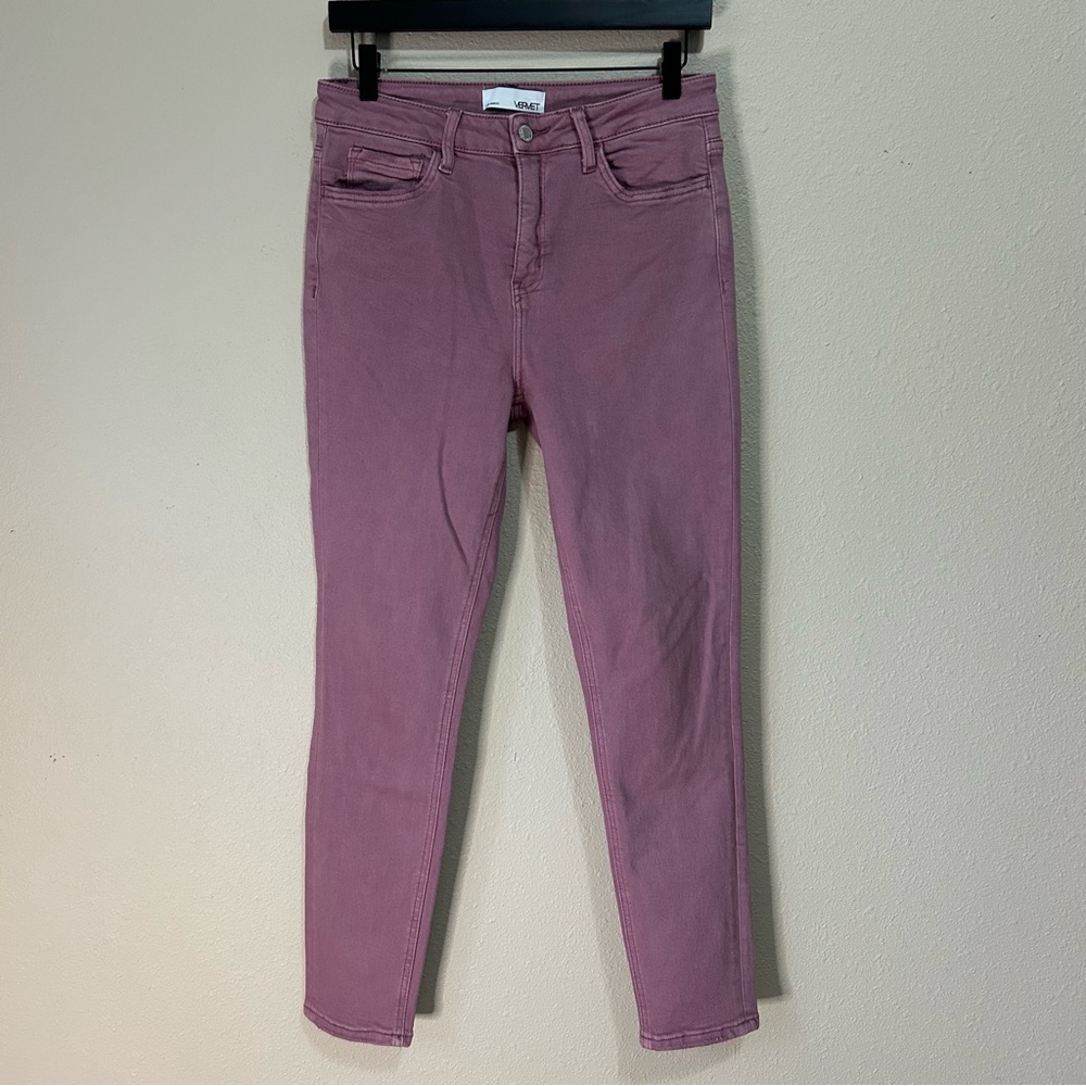 Vervet | Purple Skinny Jeans